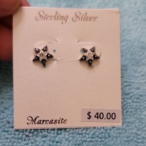 Kohl's Silver Marcasite Earrings